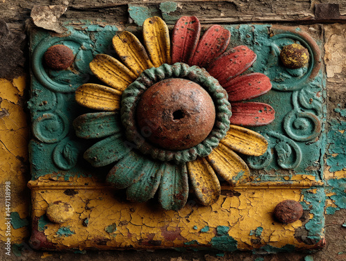 An artistic shot of a vinta...