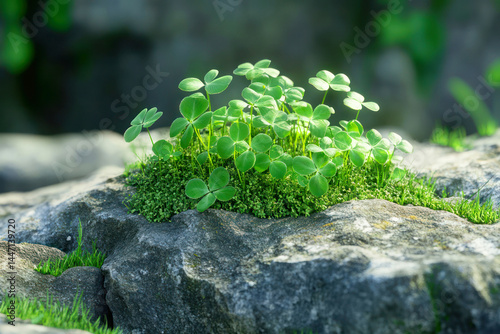 Smooth green blue gradient on texture background. jpg