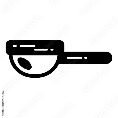 Portafilter Solid Black