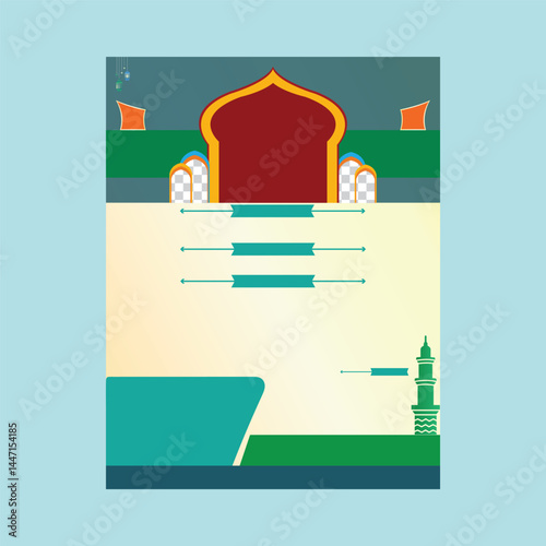  Islamic Waz Mahfil Poster Design