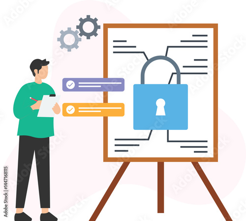Security presentation or risk briefing, security report or incident summary, security awareness or training session, threat analysis or vulnerability overview, security strategy or action plan, securi