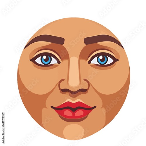 Cartoon_Face_Illustration_of_a_Round_Character_with_Blue_Eyes_Red_Lips_and_Defined_Features_Ideal_for_Animation_or_Graphic_Design_Projects_Bright_and_Expressive