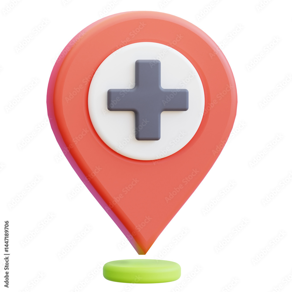 Obraz premium 3d hospital