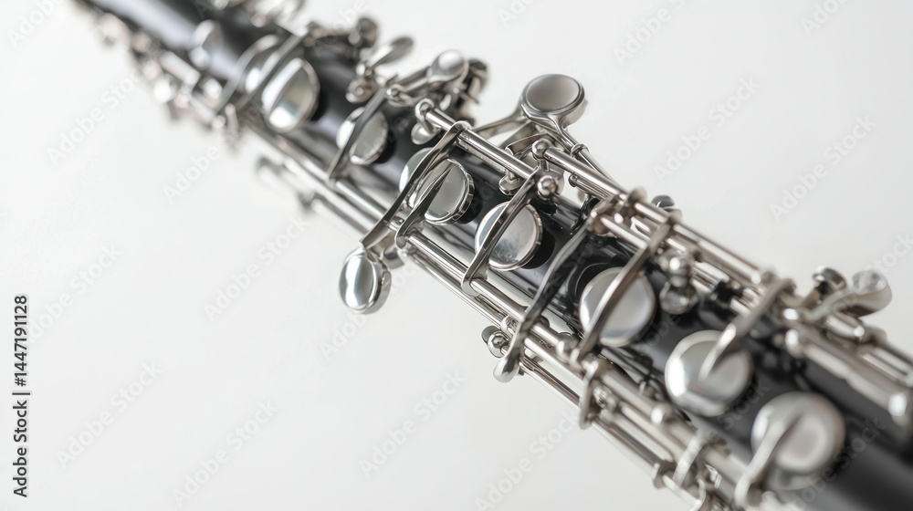 Obraz premium Oboe isolated on white background