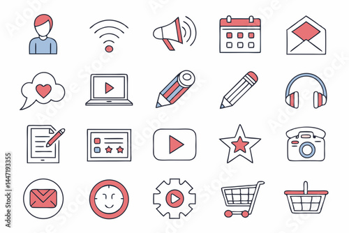 A Comprehensive Set Of Icons Formats Covering Use 1