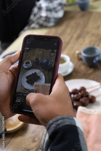 Taking photos of food using a cellphone is a fun activity. workshop on photographing food using a cellphone.