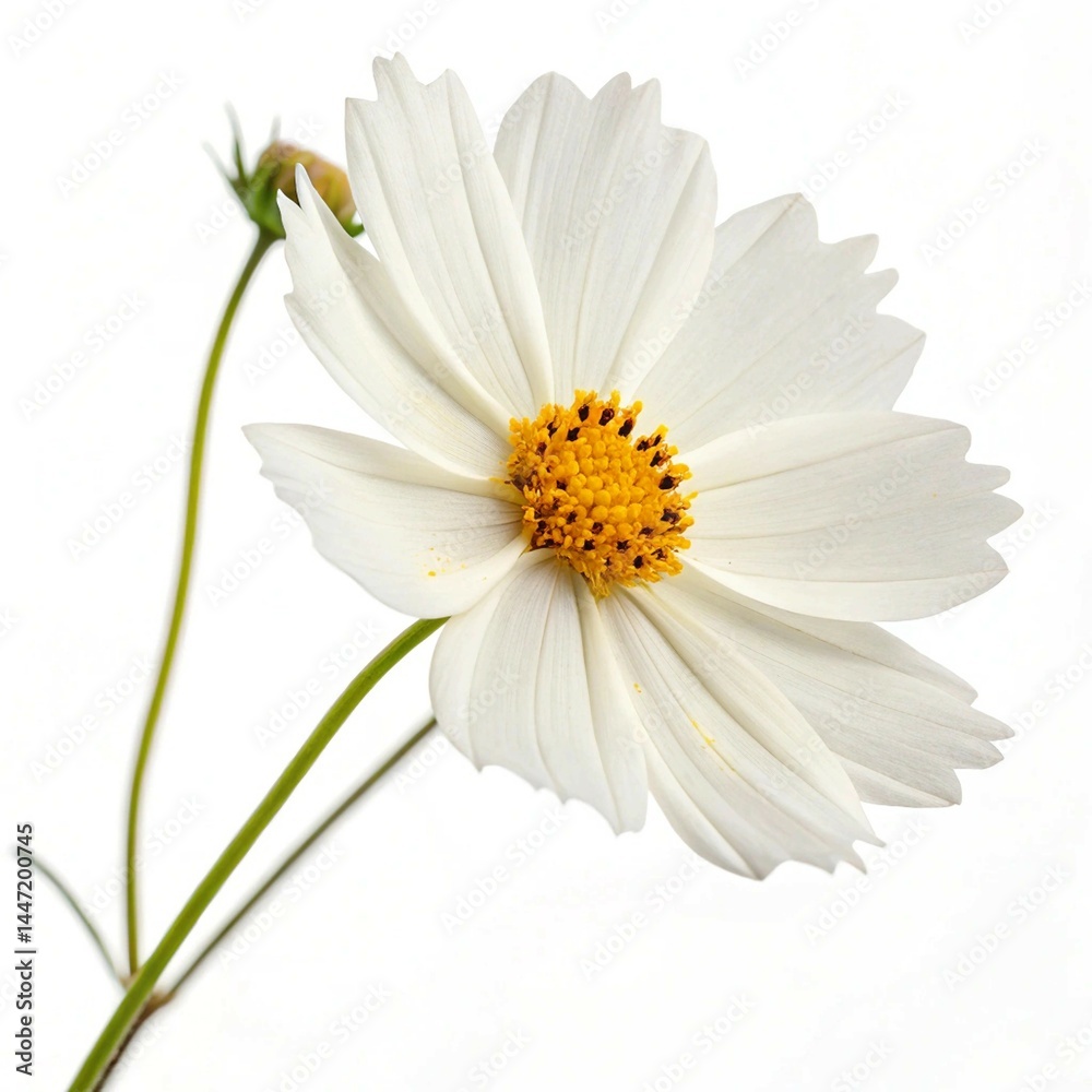 Fototapeta premium daisy isolated on white background