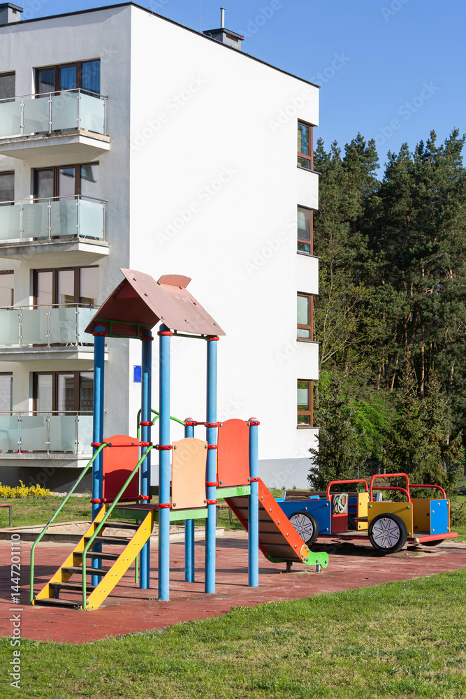 Plac zabaw na osiedlu