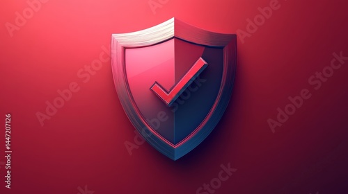 Aegis Verified: Shield Emblem Signifying Authorization and Compliance within a Secure Framework