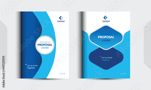 Corporate Business Proposal cover Design Template