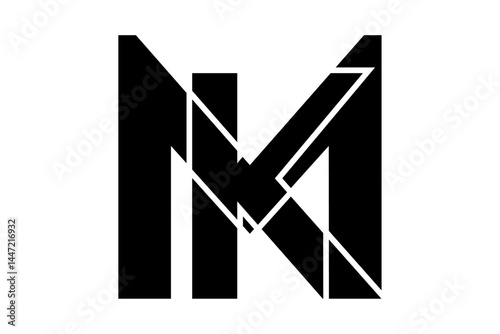 MK Letter Icon Design: A Unique, Creative Blend of Typography and Art for Modern Logos