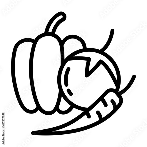 Indigenous Root Vegetables Icon