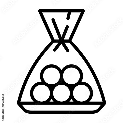 Wrapping Food Icon