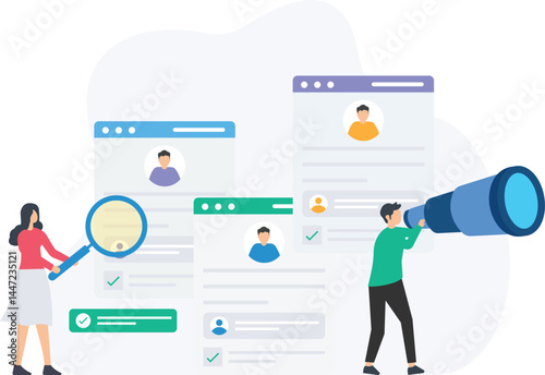 Job postings or career advertisements, talent sourcing or candidate outreach, resume screening or application filtering, job portals or recruitment platforms, social media hiring or LinkedIn searches,