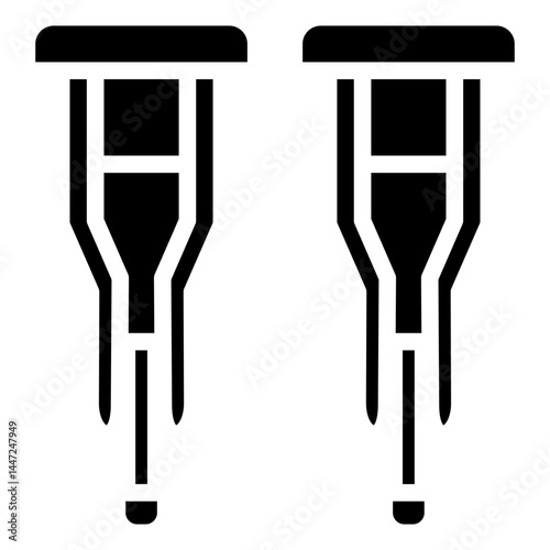 Crutches Icon