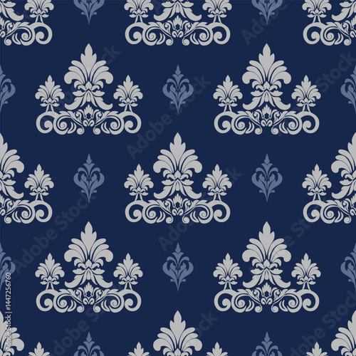 Vintage floral nature geometric ethnic pattern traditional Design Pixel pattern for background,wallpaper,fabric,silk,carpet,clothing,wrapping,embroidery style ,Vector illustration