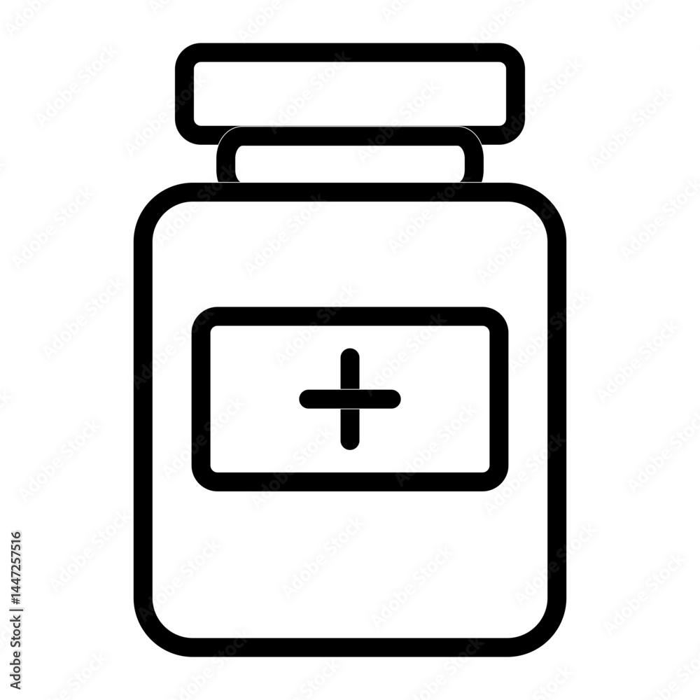 Obraz premium Medicine Bottle