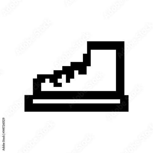 pixelate boot icon