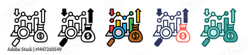 Data List multiple icon