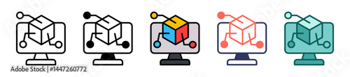 Simulation multiple icon