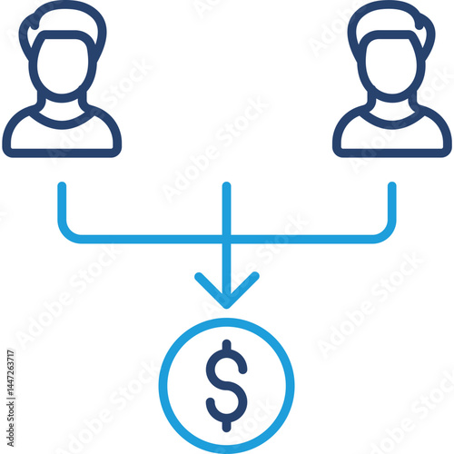Crowdfunding    SVG Icon