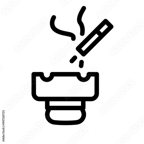 Coconut Shell Ashtray Icon