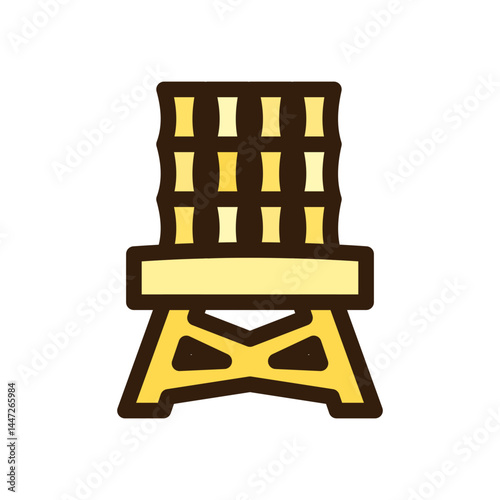 Bamboo Stool Icon