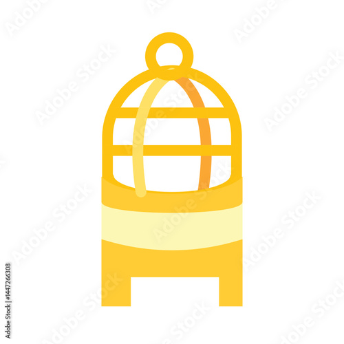 Bamboo Bird Cage Icon