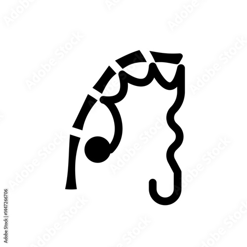 Bamboo Fishing Rod Icon