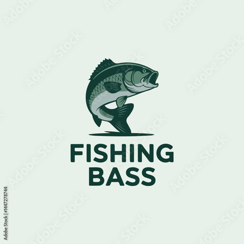 Fishing logo vector  sport fishing Logo