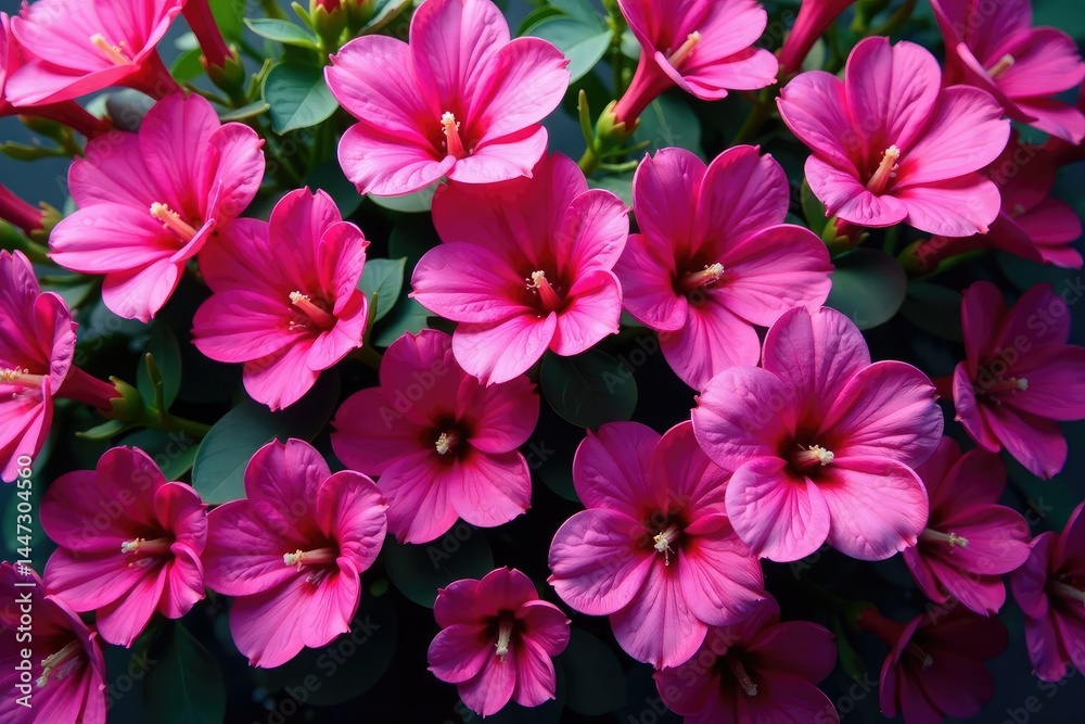 Bold fuchsia flower print, densely packed blooms , stylish, style, flowers Bold fuchsia flower print, densely packed blooms , stylish, style, flowers