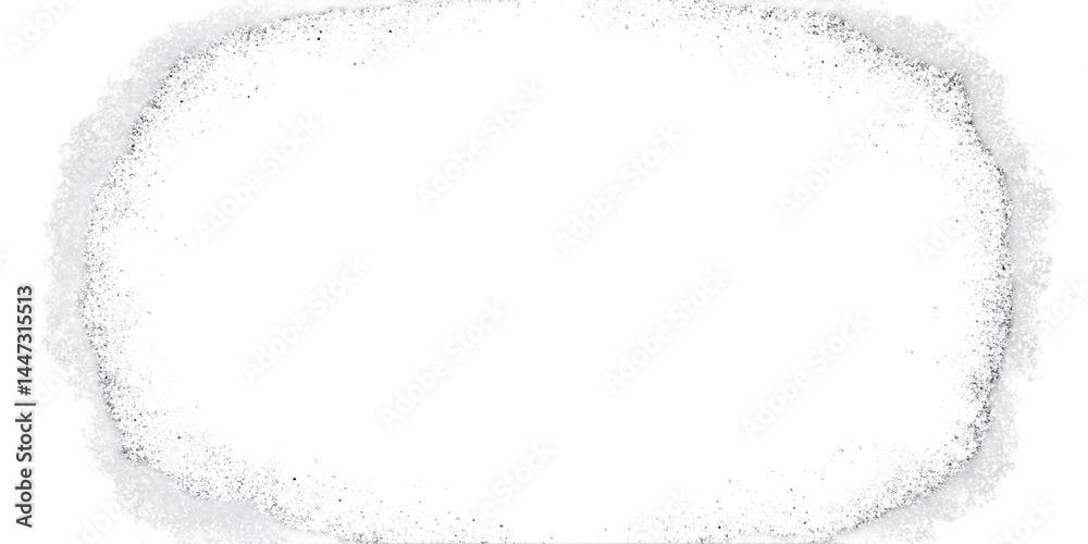 Fototapeta premium Simple White Circular Frame Illustration Background