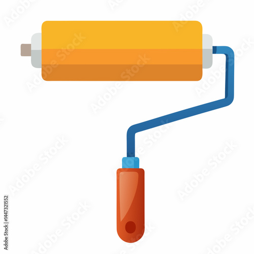 Paint roller tool for home decorating projects