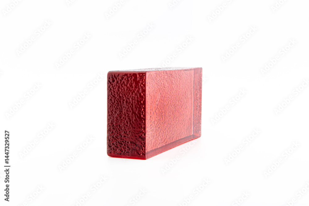 Fototapeta premium Vibrant Colored Glass Blocks — Elegant Modern Material for Walls and Interior Spaces