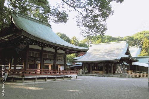 日本：大宮氷川神社／武蔵国の祖となる出雲系氏族が紀元前に創建／埼玉県さいたま市