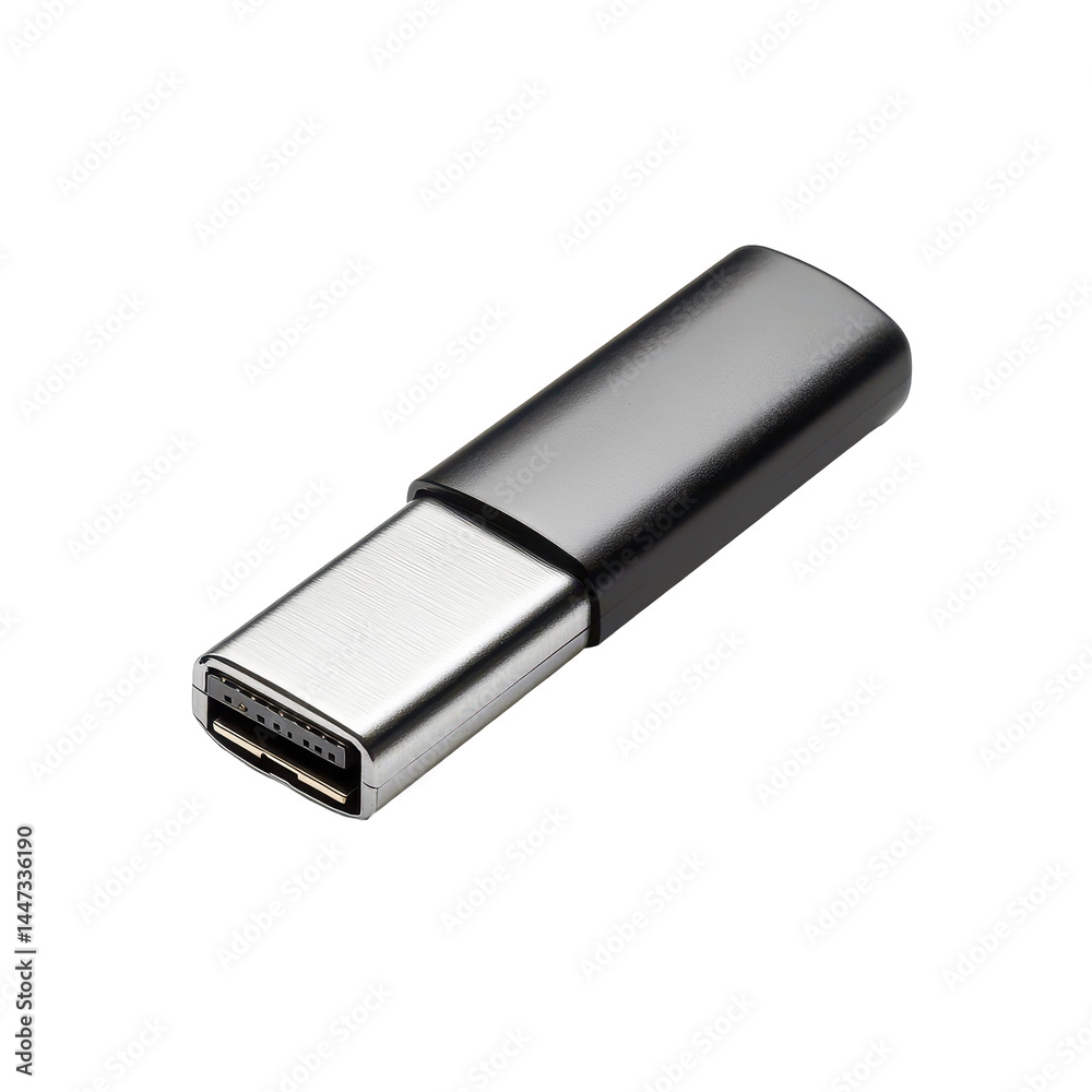 USB adapter with sleek design for connecting devices easily in modern technology settings USB adapter with sleek design for connecting devices easily in modern technology settings