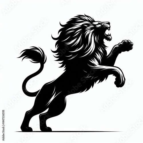 diferent wildlife animals silhouette