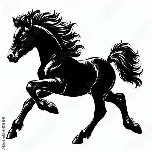 diferent wildlife animals silhouette