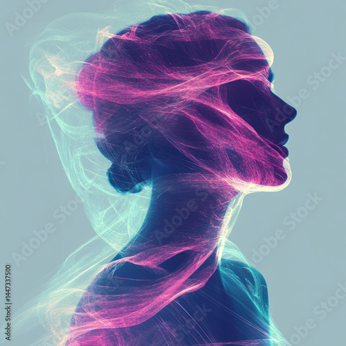 abstract smoke background