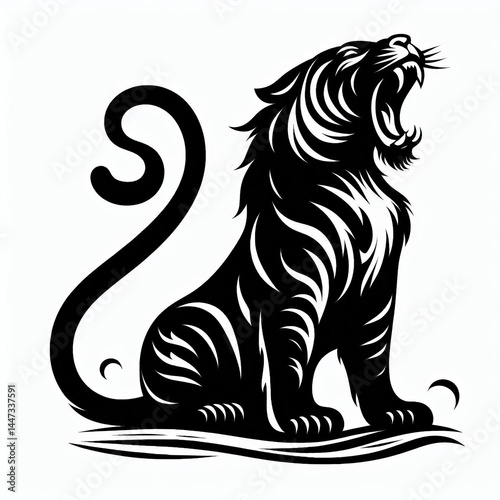 various animals silhouettes