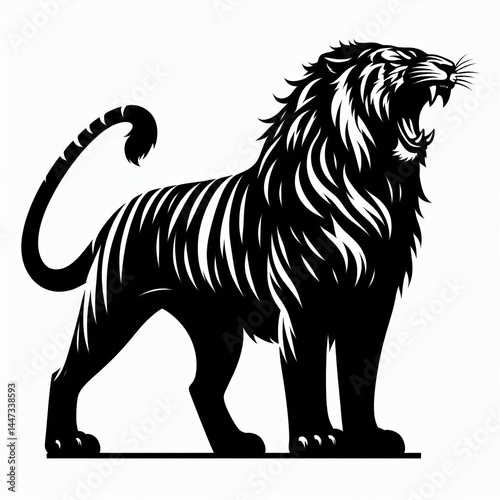 various animals silhouettes