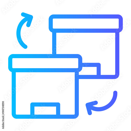replacement gradient icon