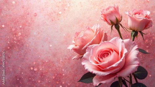 pink rose background