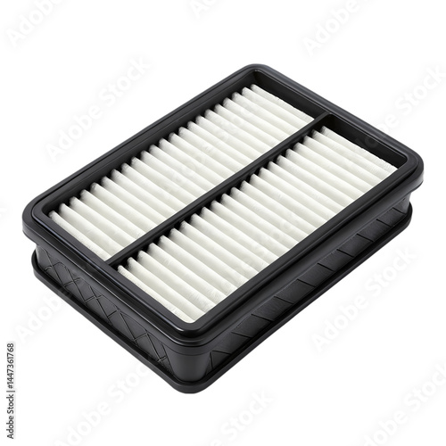 HighQuality Car Air Filter Clean Air for Your Engine isolated on transparent background