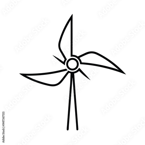 pinwheel isolated on white