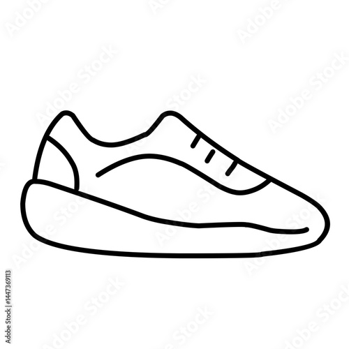shoe icon vector