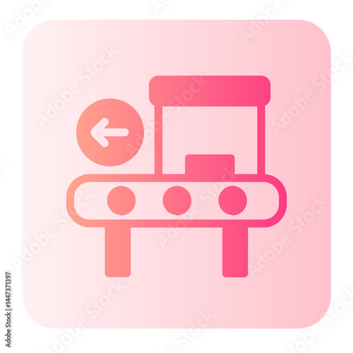 conveyor gradient icon
