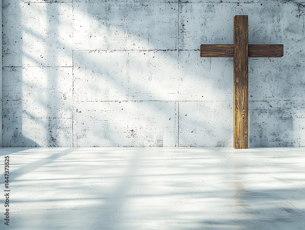 Naklejka premium good Friday symbol in nowaday