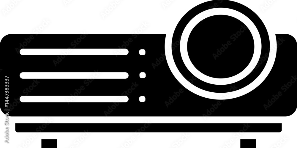 Projector icon stock vector illustration Projector icon stock vector illustration