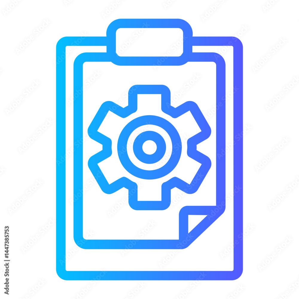 specification gradient icon specification gradient icon